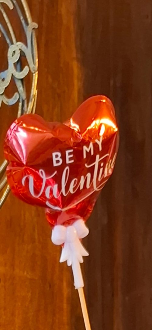 Hartjes steker ballon